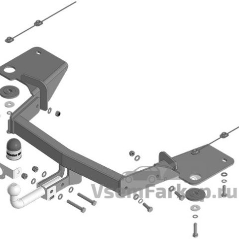 Фаркоп Motodor 99017A Jetour X90 Plus 2021