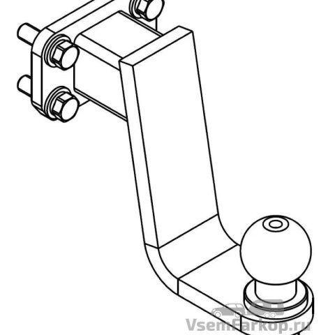 Фаркоп AvtoS TK01 Tank 300 2022