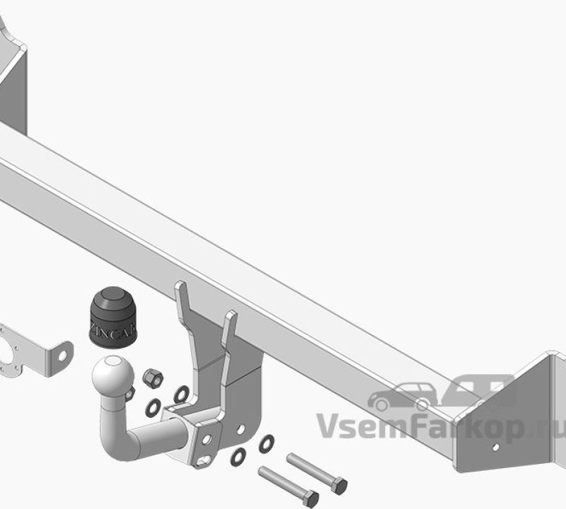 Фаркоп Zincar ZB103A BMW X1 F48 2015