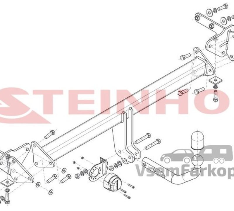 Фаркоп Steinhof A045 Tonale 2022