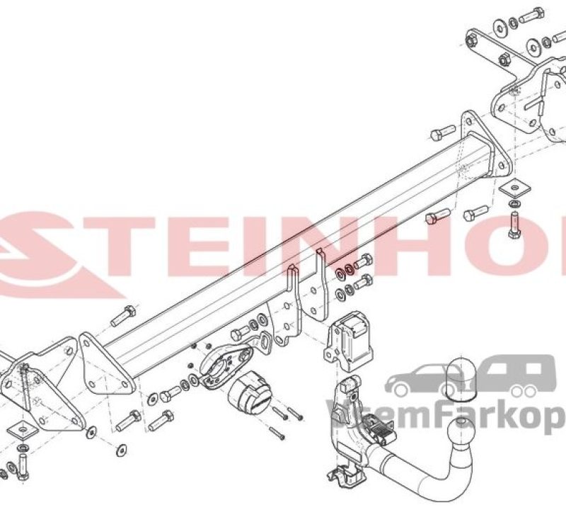 Фаркоп Steinhof A046 Tonale 2022