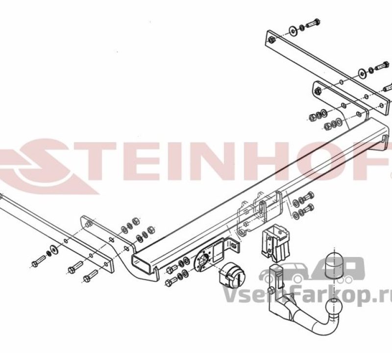 Фаркоп Steinhof F256 Ford Escape 2013