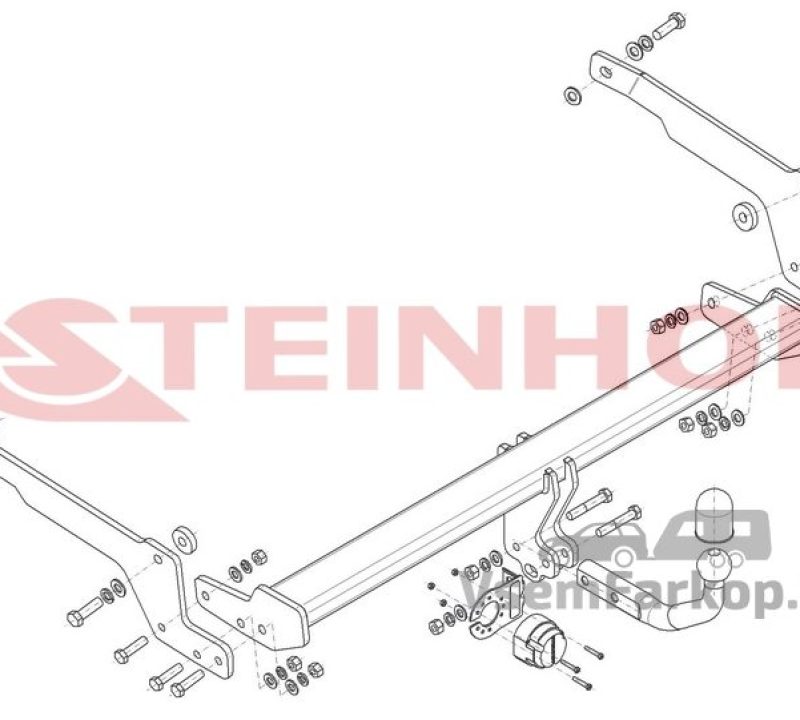 Фаркоп Steinhof M068 Mazda CX-60 2022