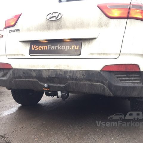 Фаркоп Лидер Плюс H227A Hyundai Creta 2016 — фото 2