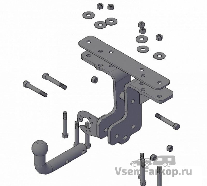 Фаркоп Трейлер 7760 Nissan Pathfinder R51 2004