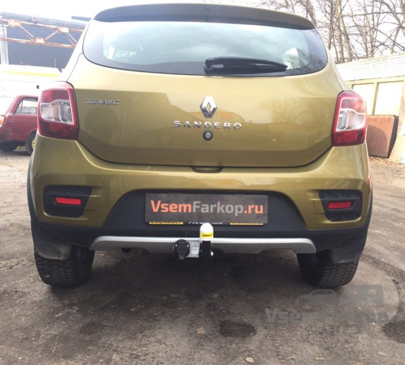 Фаркоп Лидер Плюс R114A Renault Sandero Stepway 2014