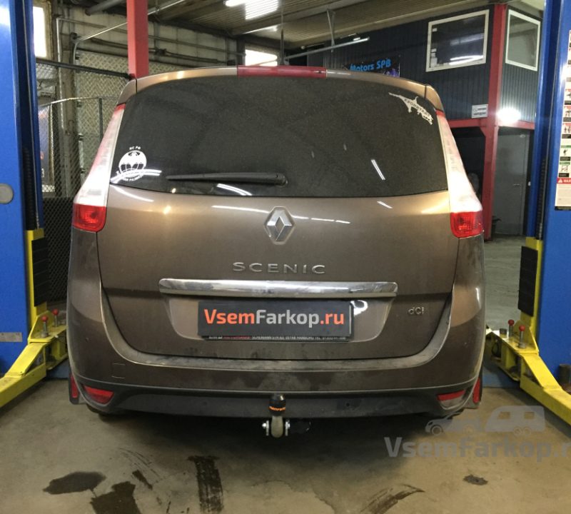 Фаркоп GALIA R088A Renault Grand Scenic 2009