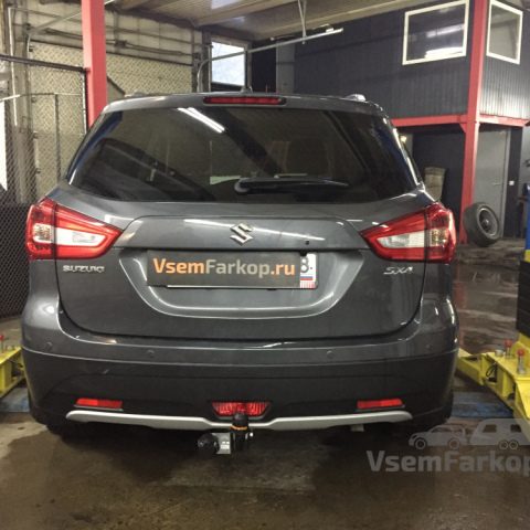 Фаркоп Лидер Плюс S405A Suzuki SX4 S-Cross 2013 — фото 12