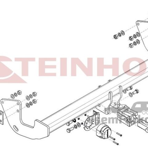 Фаркоп Steinhof M239 Mercedеs V-Class W447 2014