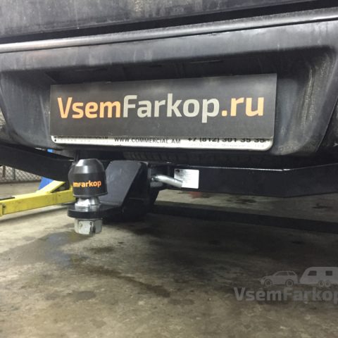 Фаркоп Бизон FA0996E Isuzu D-MAX 4x4 2012 — фото 3