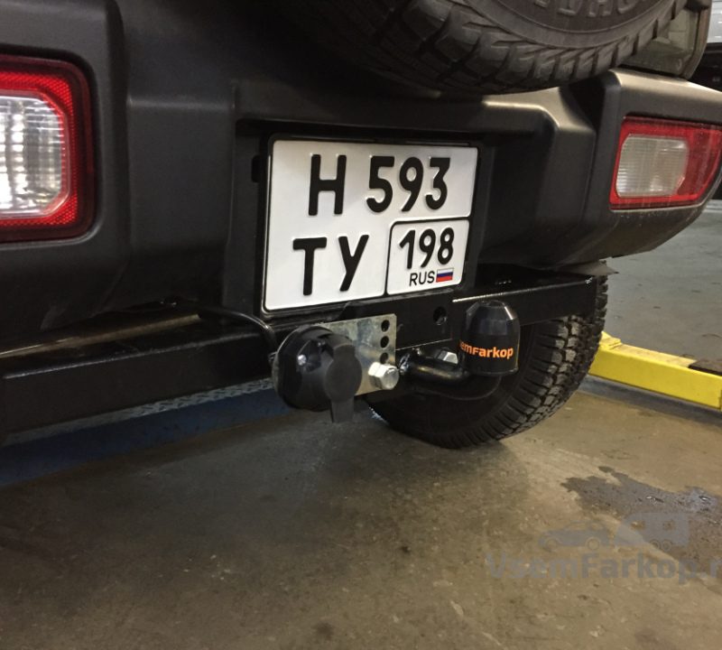 Фаркоп Лидер Плюс S407FC Suzuki Jimny 2018