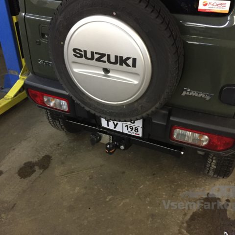 Фаркоп Лидер Плюс S407FC Suzuki Jimny 2018 — фото 6