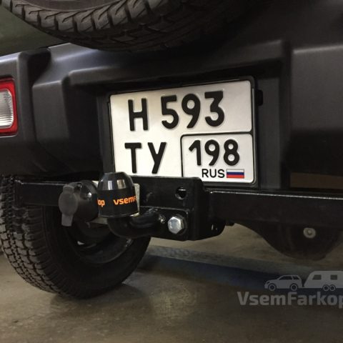Фаркоп Лидер Плюс S407FC Suzuki Jimny 2018 — фото 4