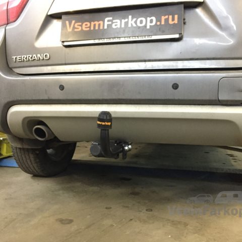 Фаркоп BERG F4711001 Nissan Terrano 2014 — фото 5