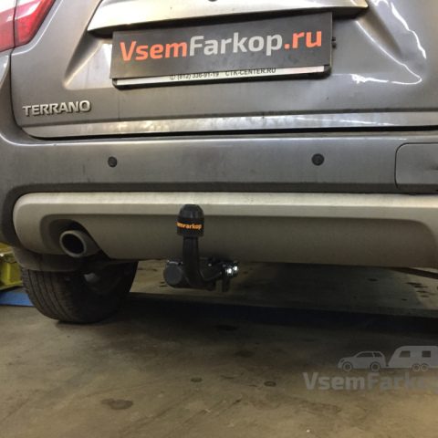 Фаркоп BERG F4711001 Nissan Terrano 2014 — фото 4