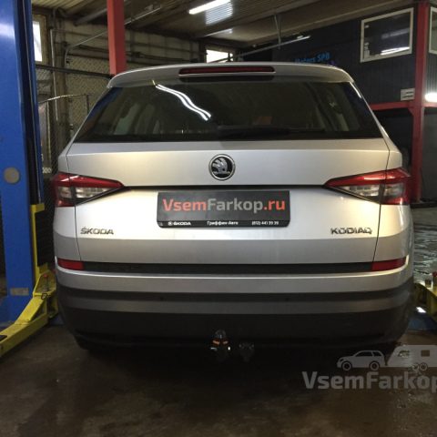 Фаркоп BERG F5111001 Skoda Kodiaq 2017 — фото 12