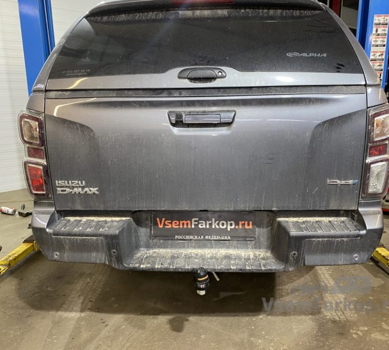 Фаркоп SHERIFF 455532 Isuzu D-MAX 4x4 2021