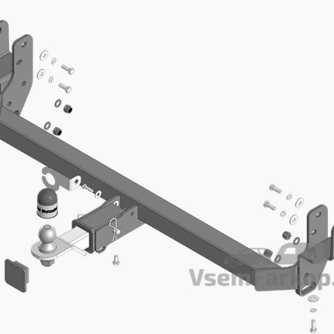Фаркоп Motodor 98604E Dongfeng K32 2023