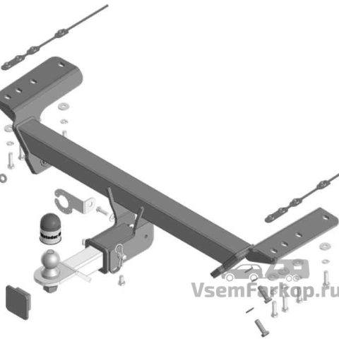 Фаркоп Motodor 99016E RX 2023