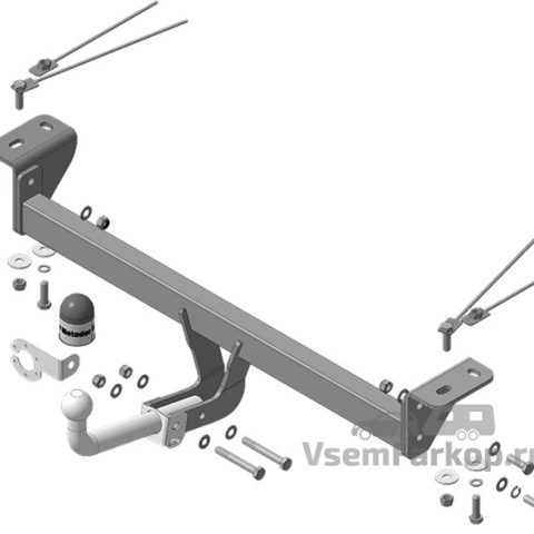 Фаркоп Motodor 94211A Geely Coolray 2020